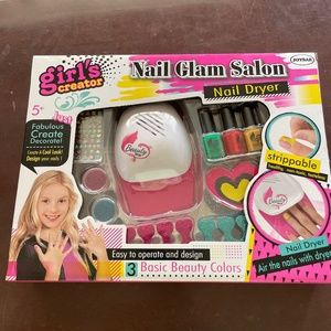 JOYSAE Nail Polish Set for Kids, Nail Glam Salon